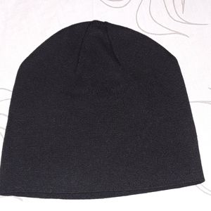 HDE 100% acrylic black beanie hat